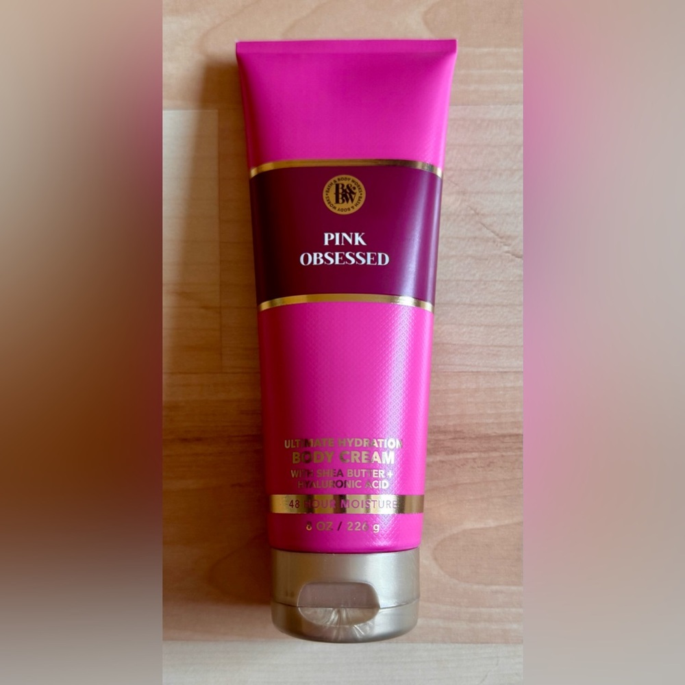 ✨Bath & Body Works Pink Obsessed Body Cream Brand New✨